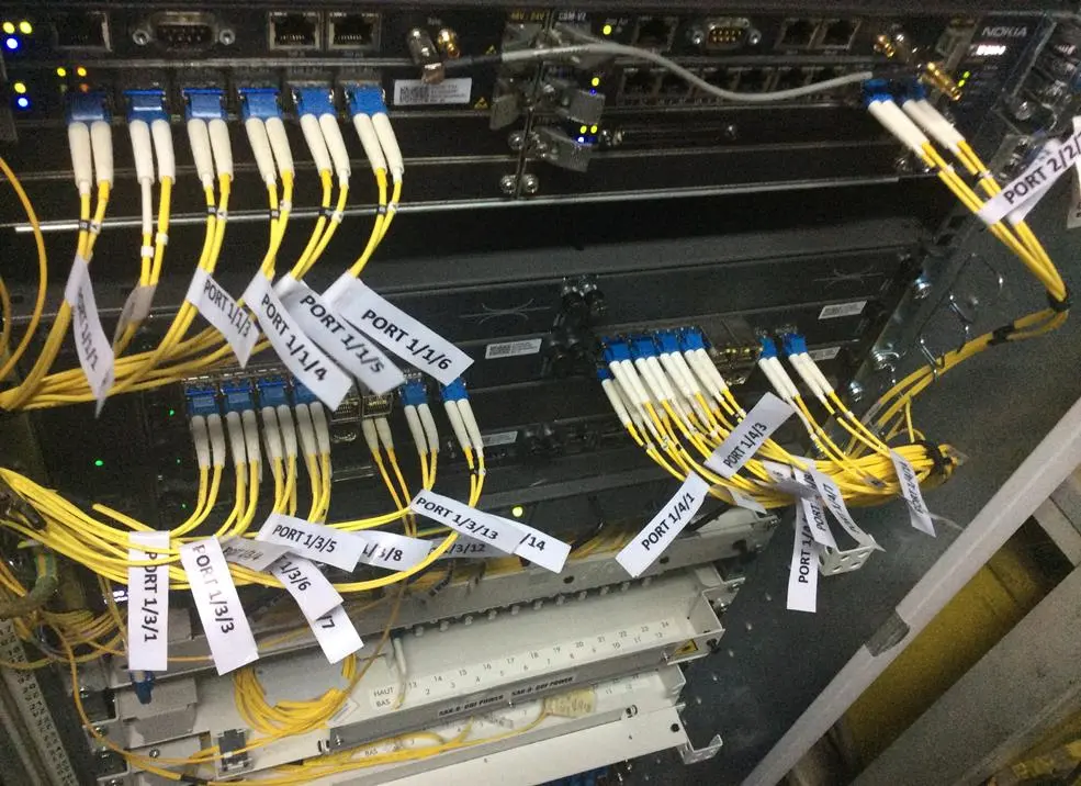 Fibre and core network infrastructure installed by Kudos