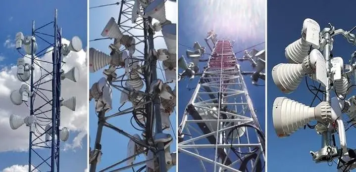 Telecommunications towers and antennas